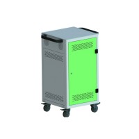 Stainless Steel Haijie Safety School Equipment Mobile Trolley Charging Cart