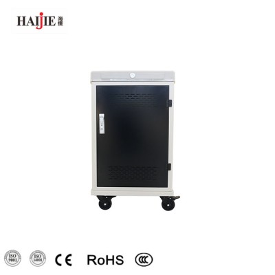 Haijie Quality-Assured Ipad Low Cost 30 Devices Laptop Charging Cart Trolley